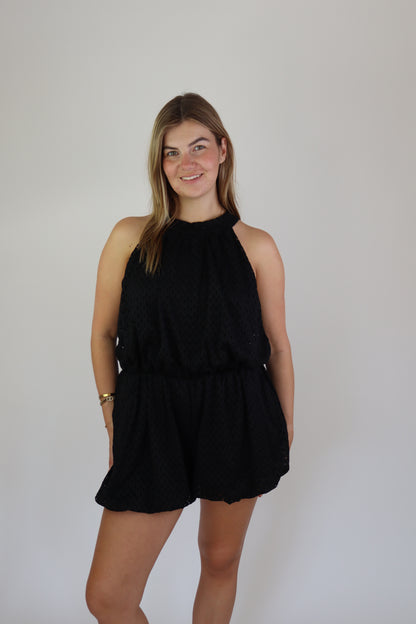 Bella Playsuit Black