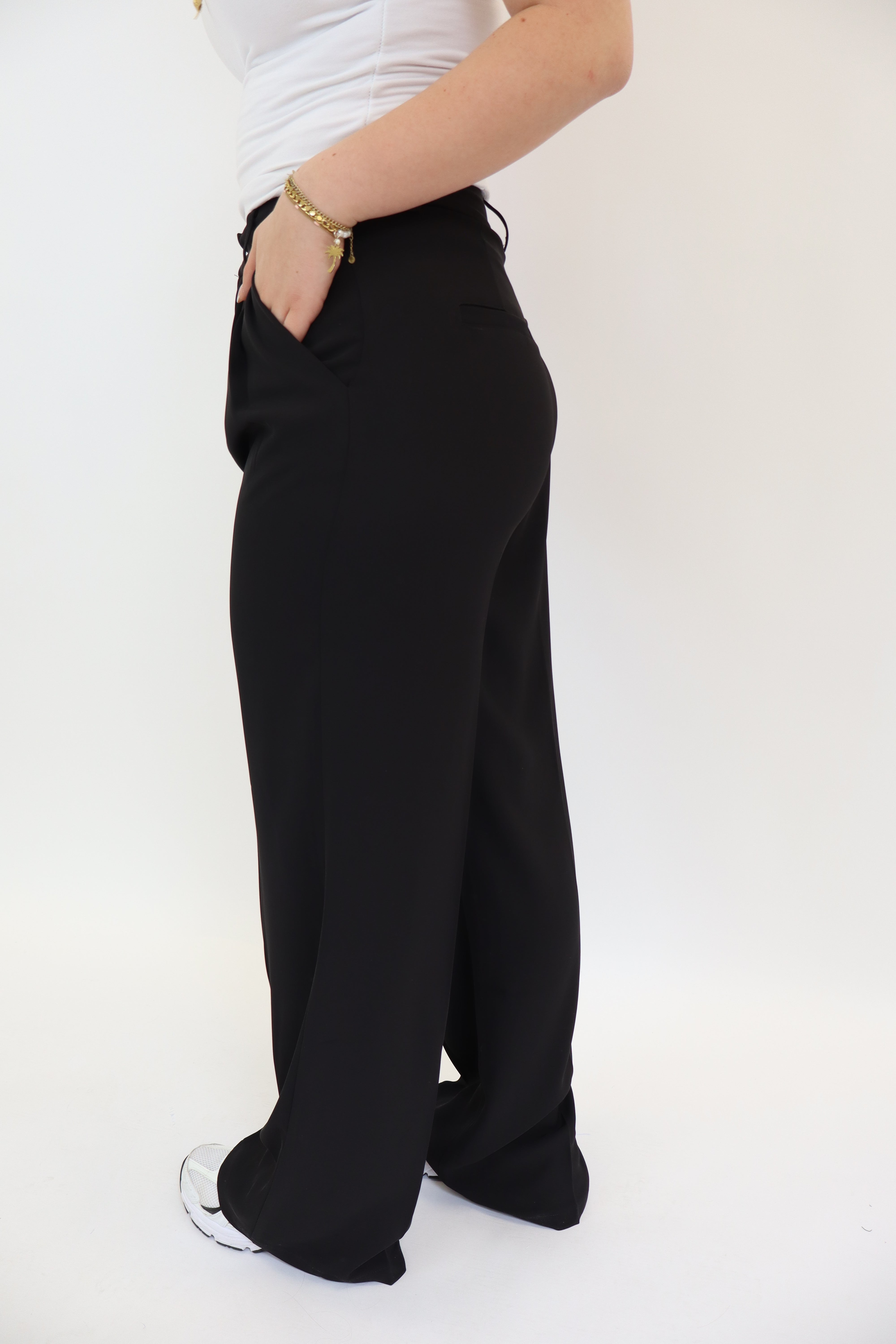 Yvette Pantalon Zwart