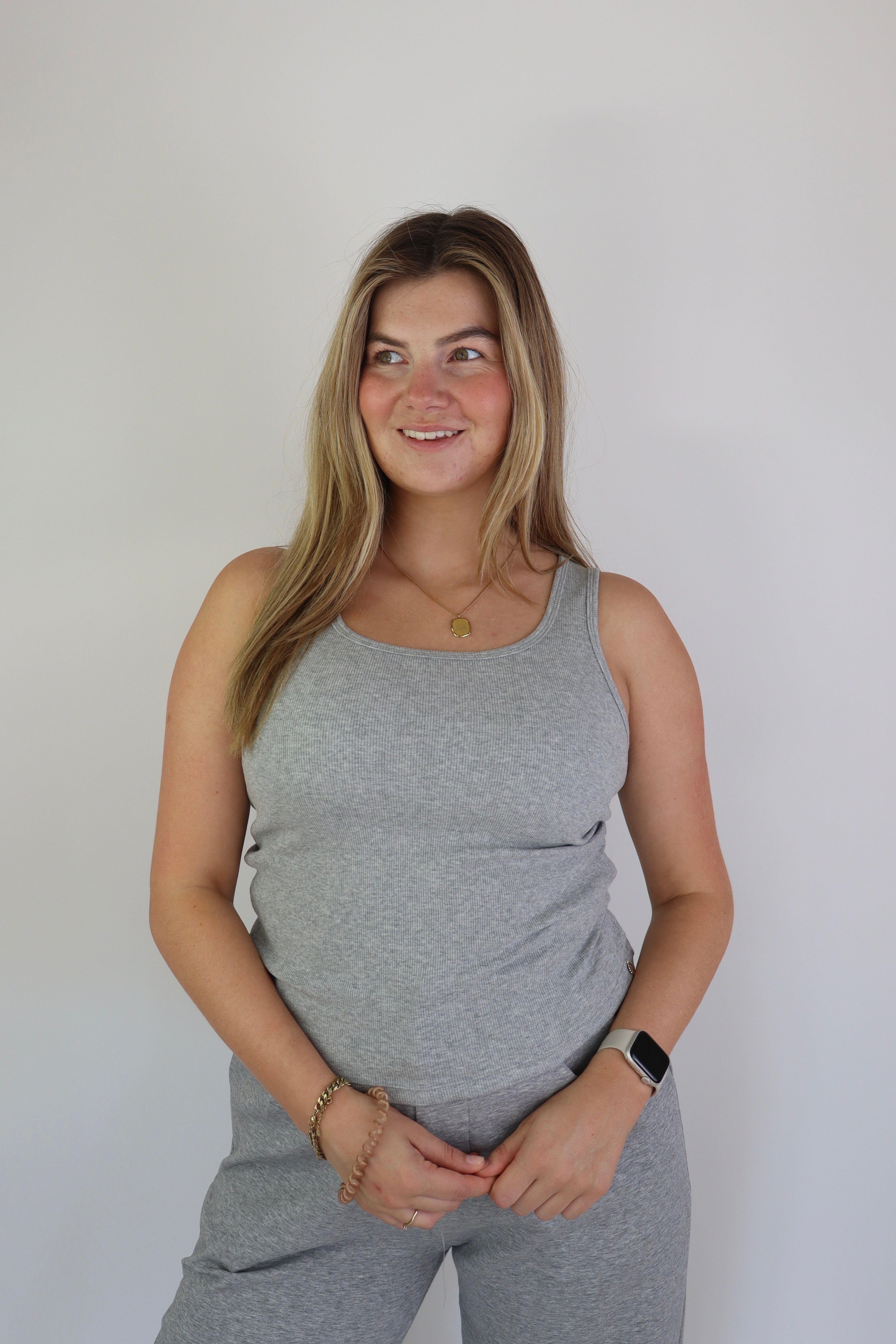 Ambika Essential Top Grey