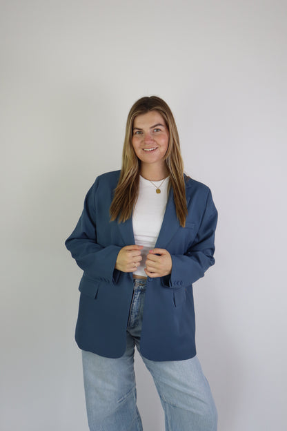 Bowie Blazer Denim Blue