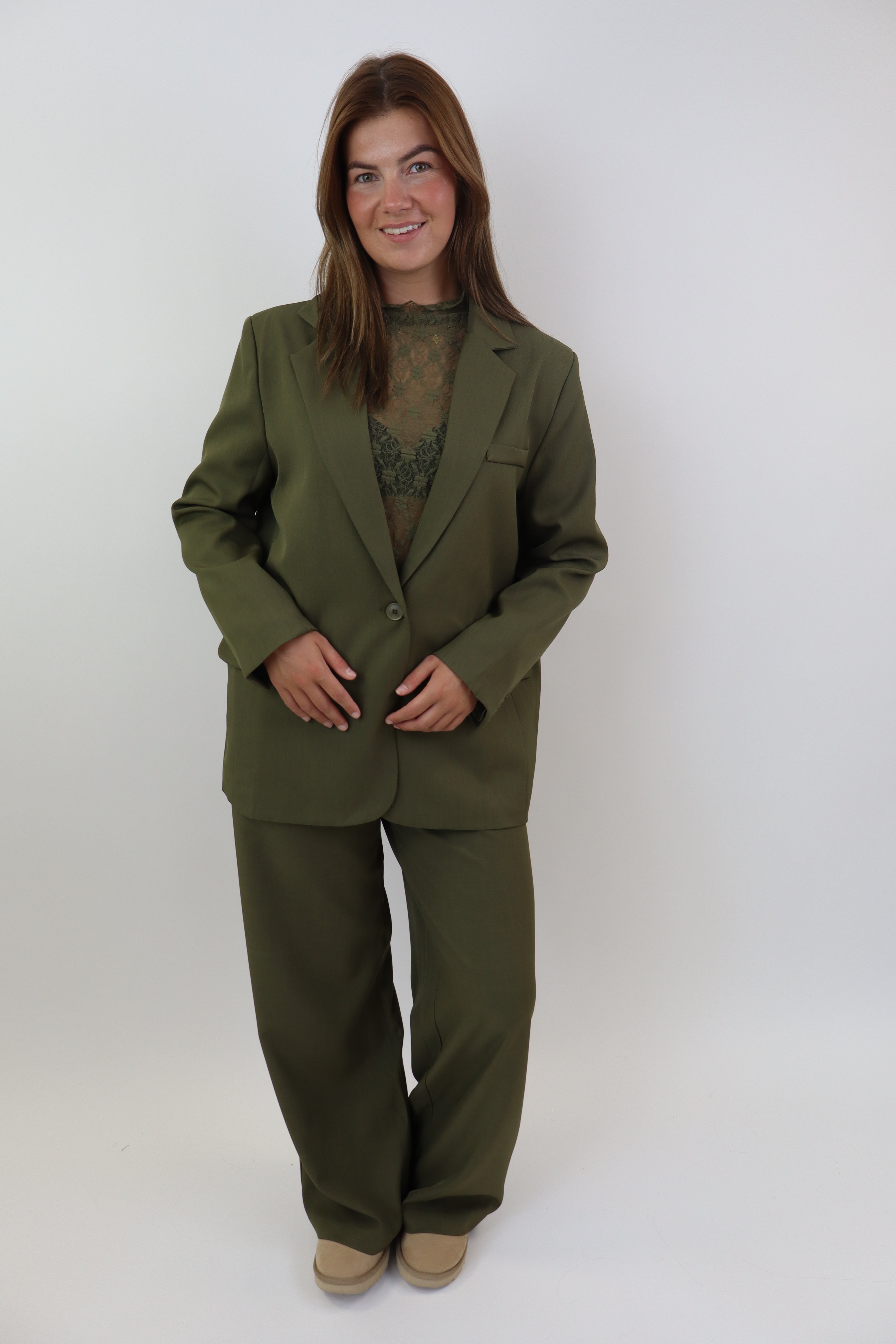 Bowie Oversized Blazer | Green