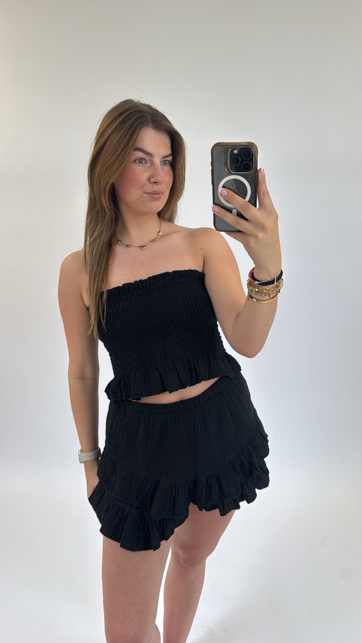 Giulia Two Piece Set Black