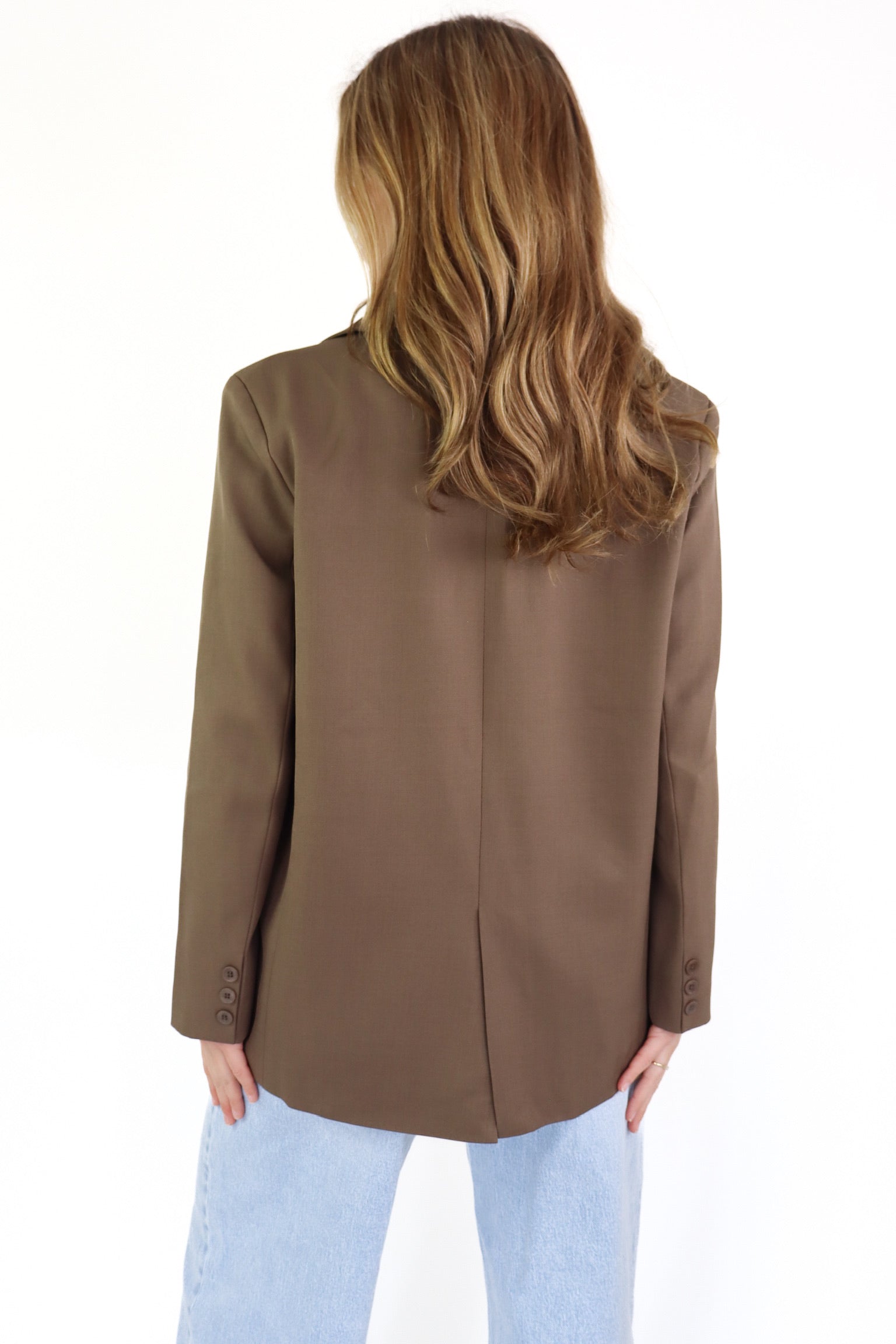 Bowie Oversized Blazer Coffee