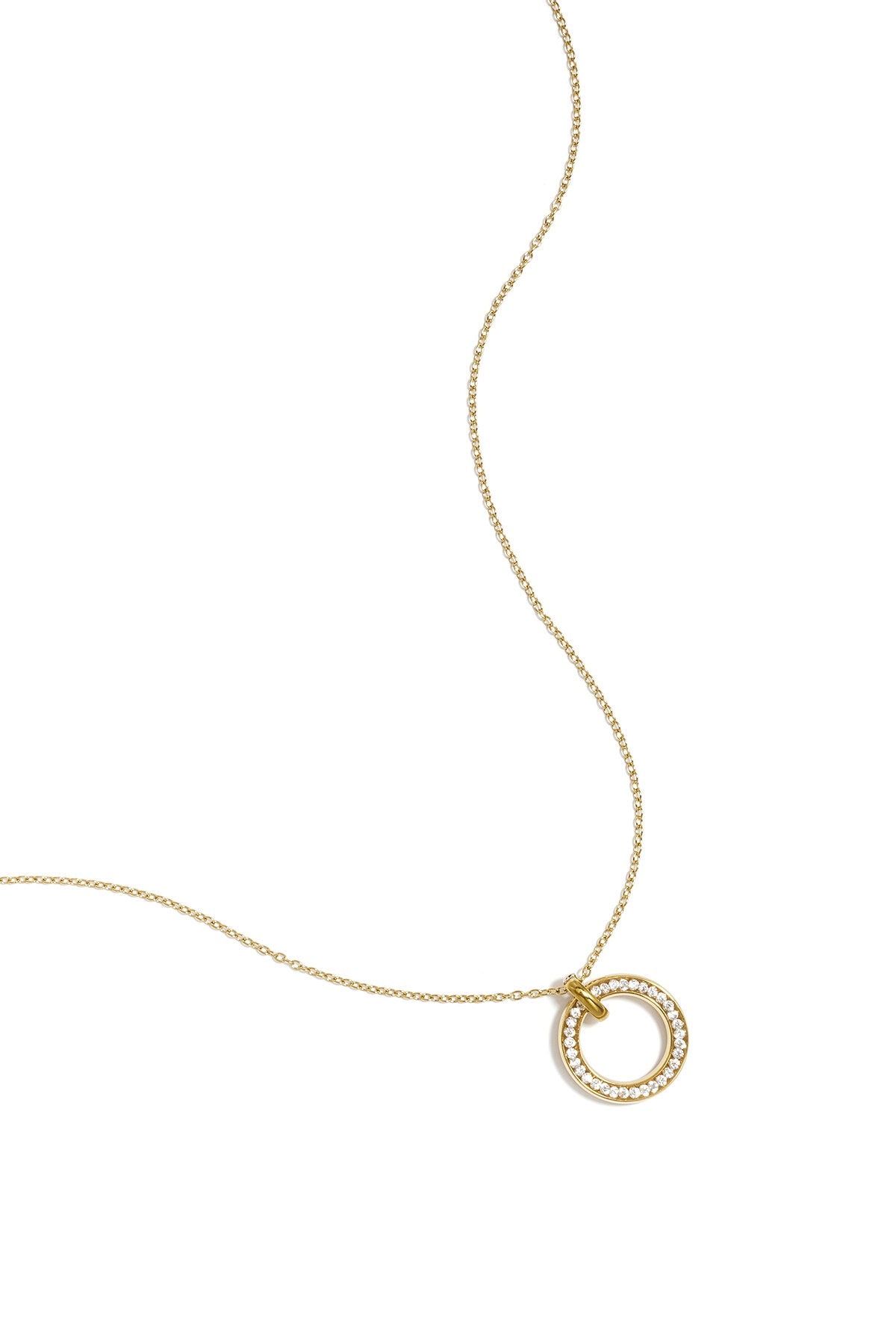 Circle Ketting Goud