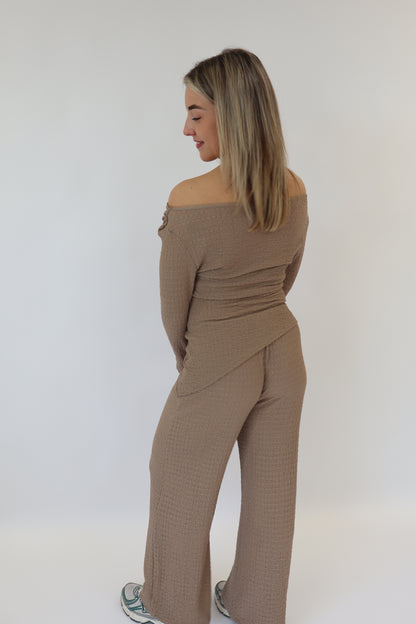 Bente Two Piece Set Taupe