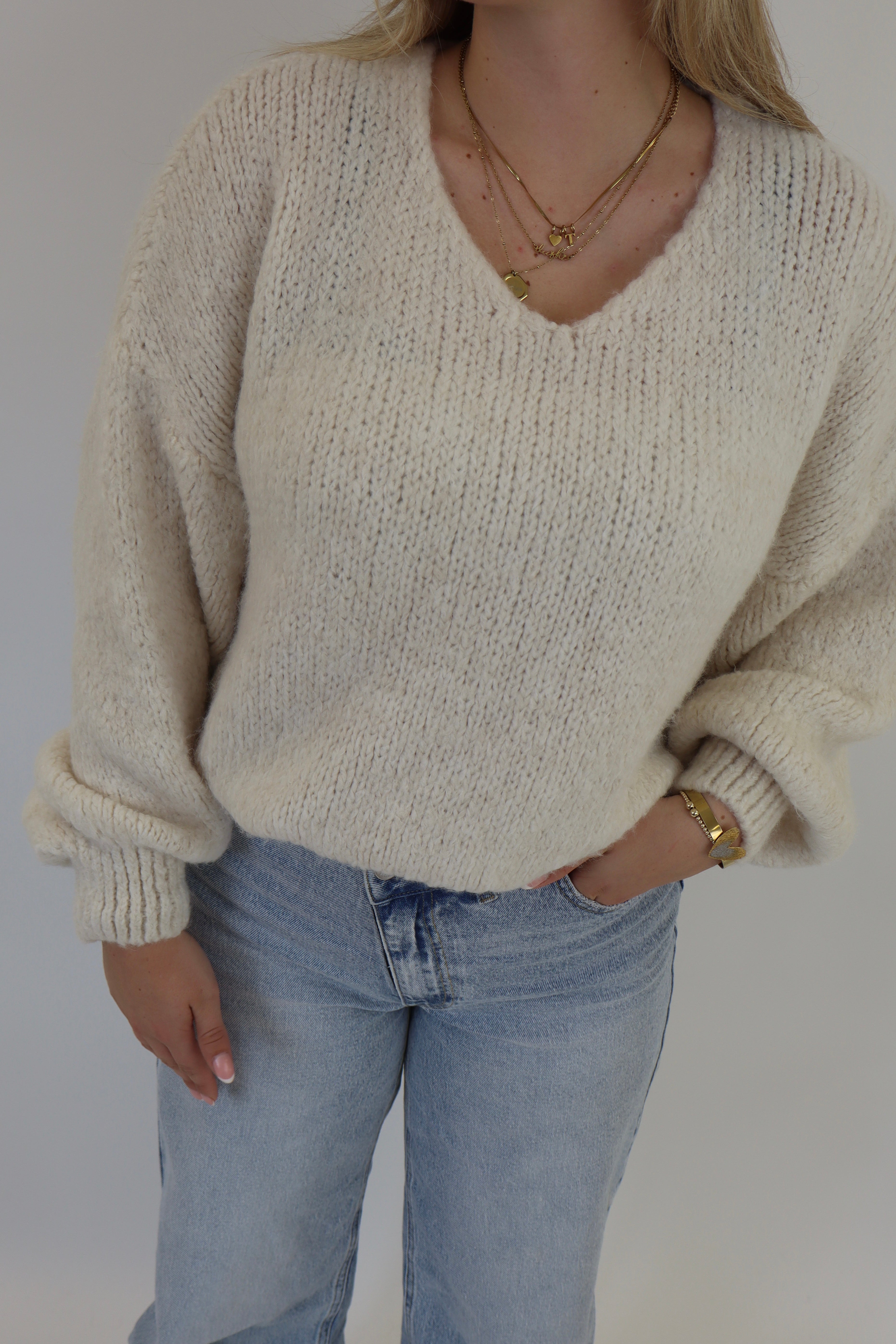 Soof Sweater Off White