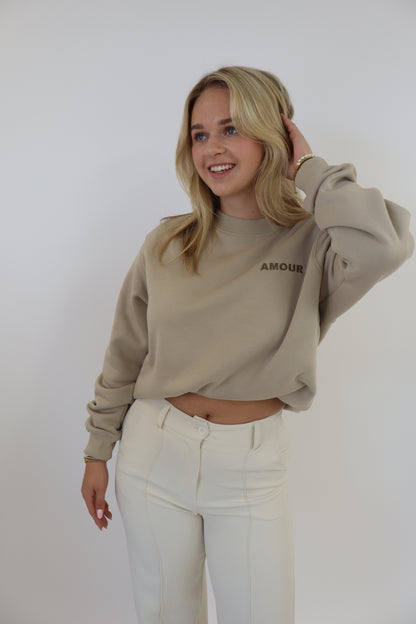 Amour Sweater - Taupe