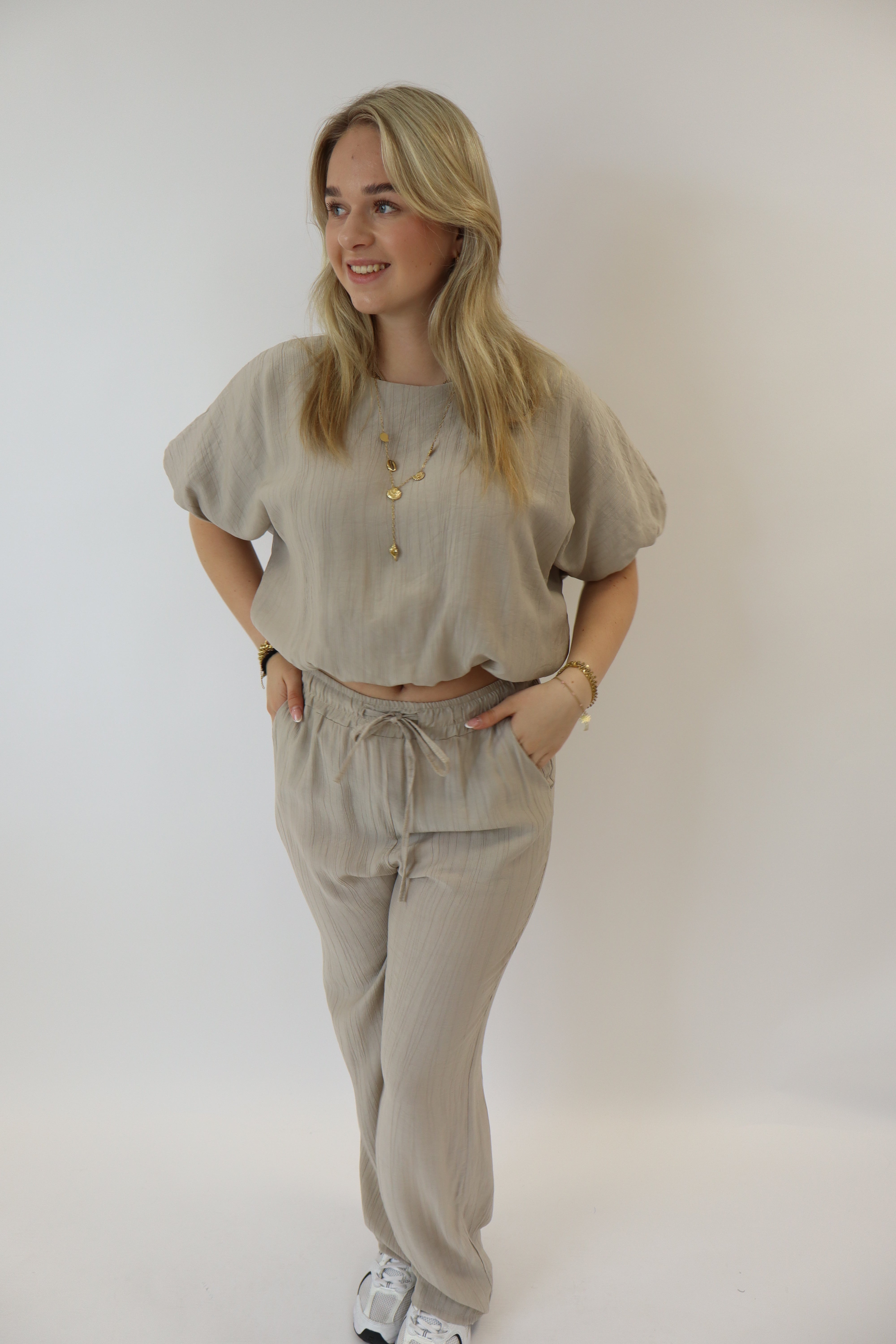 Rome Top Beige