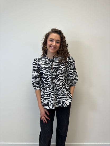 Jayda Blouse Zebra