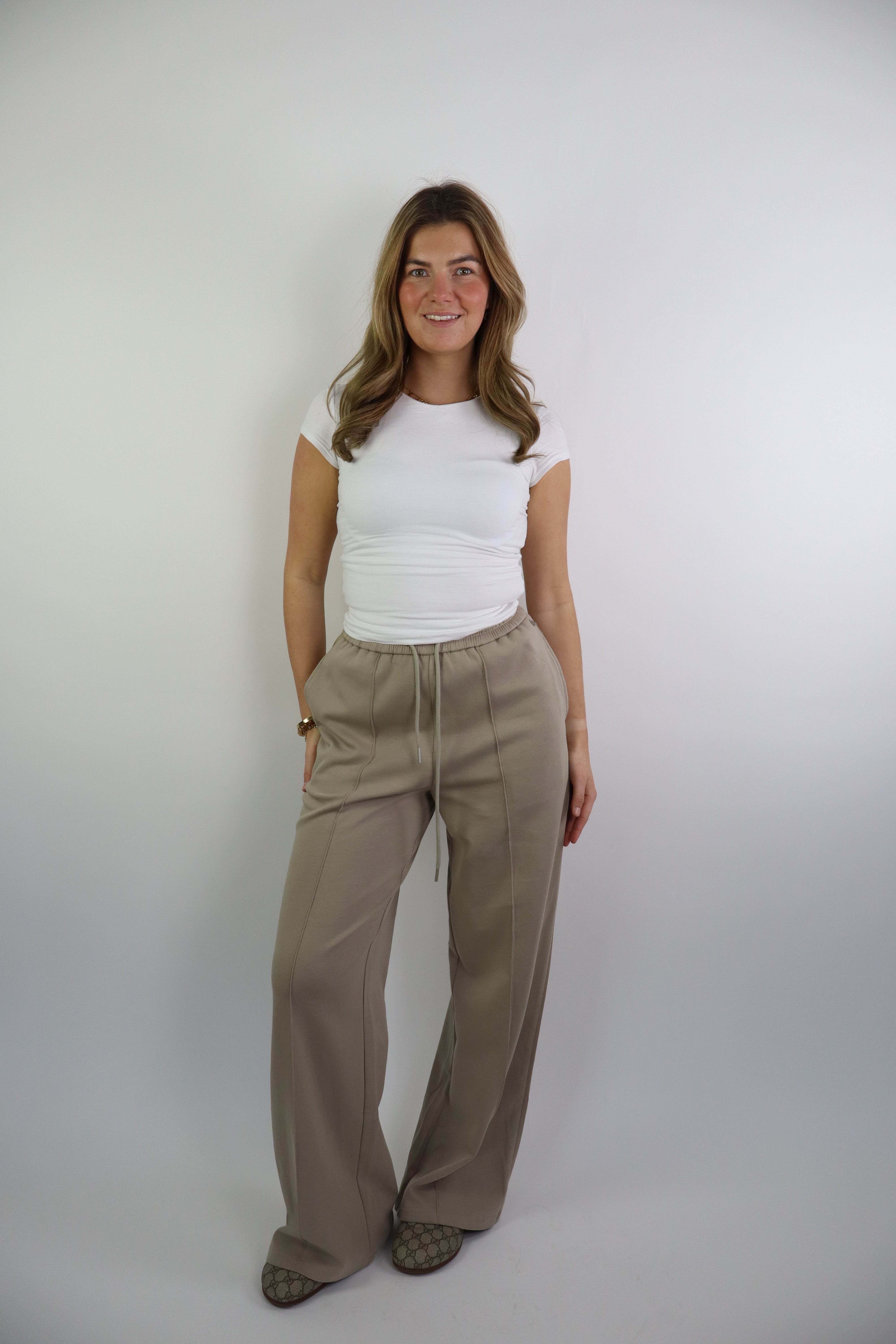 Ambika Basic Soft Pants Beige