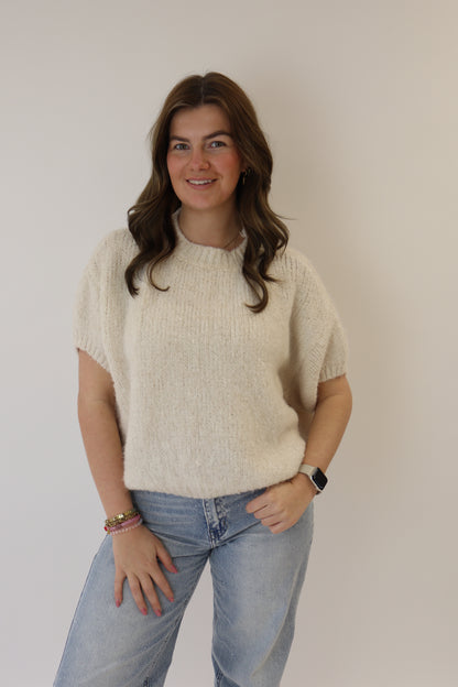 Emma Knit Off White