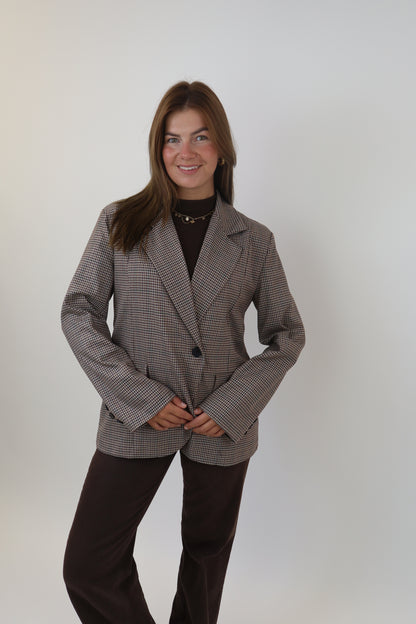 Sterre Geruite Blazer