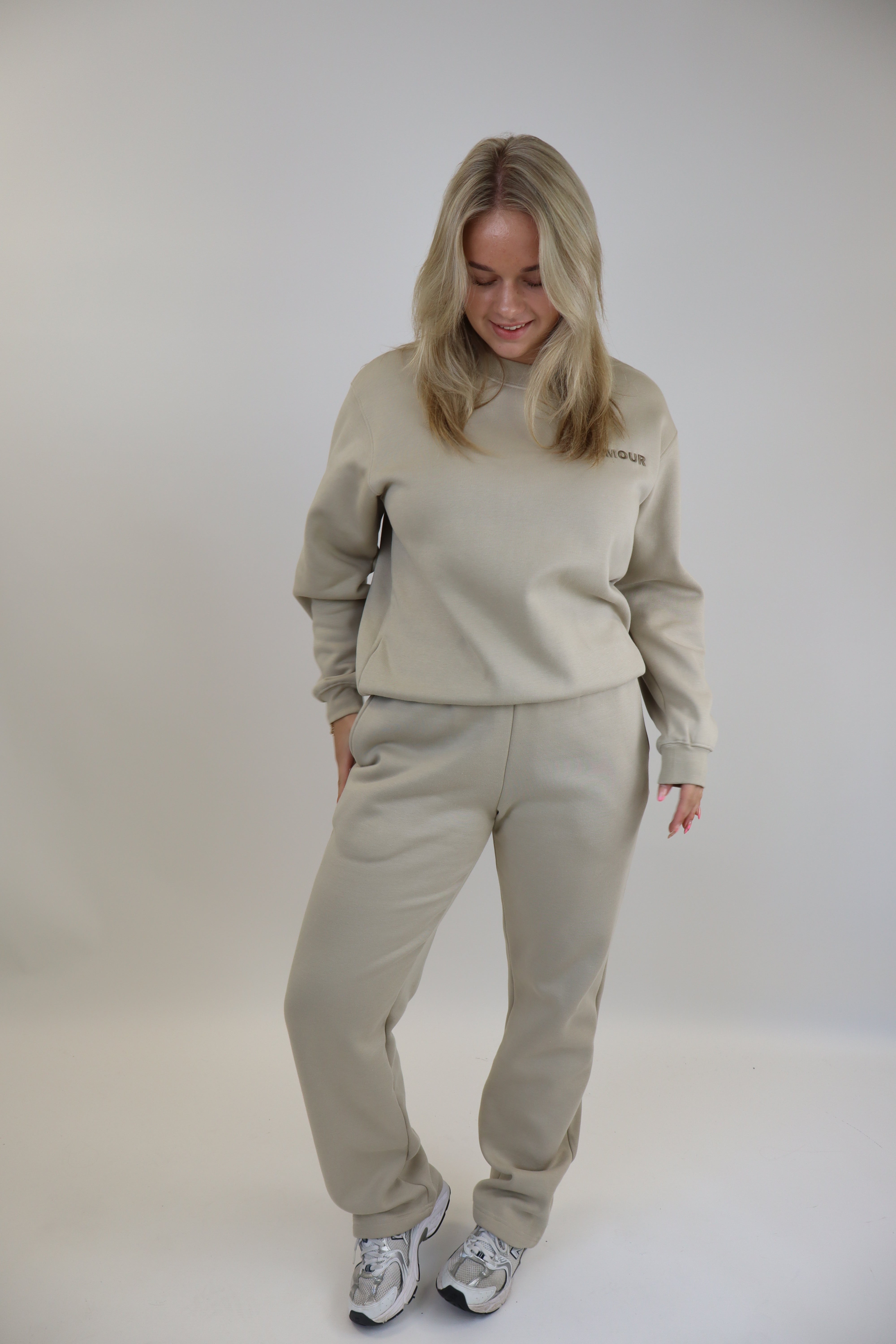 By Kie Jogger - Taupe