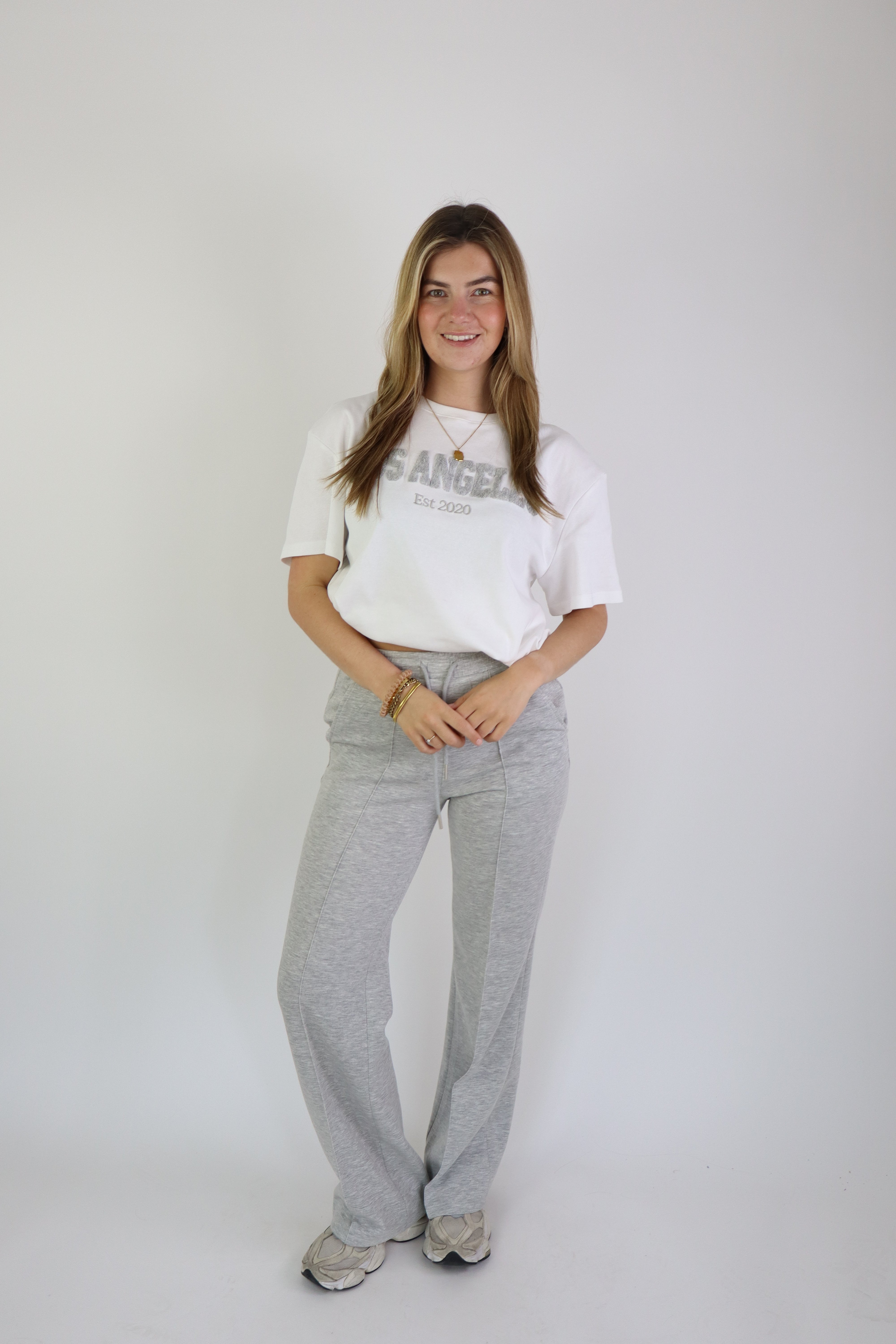 T - Shirt Los Angeles Grey