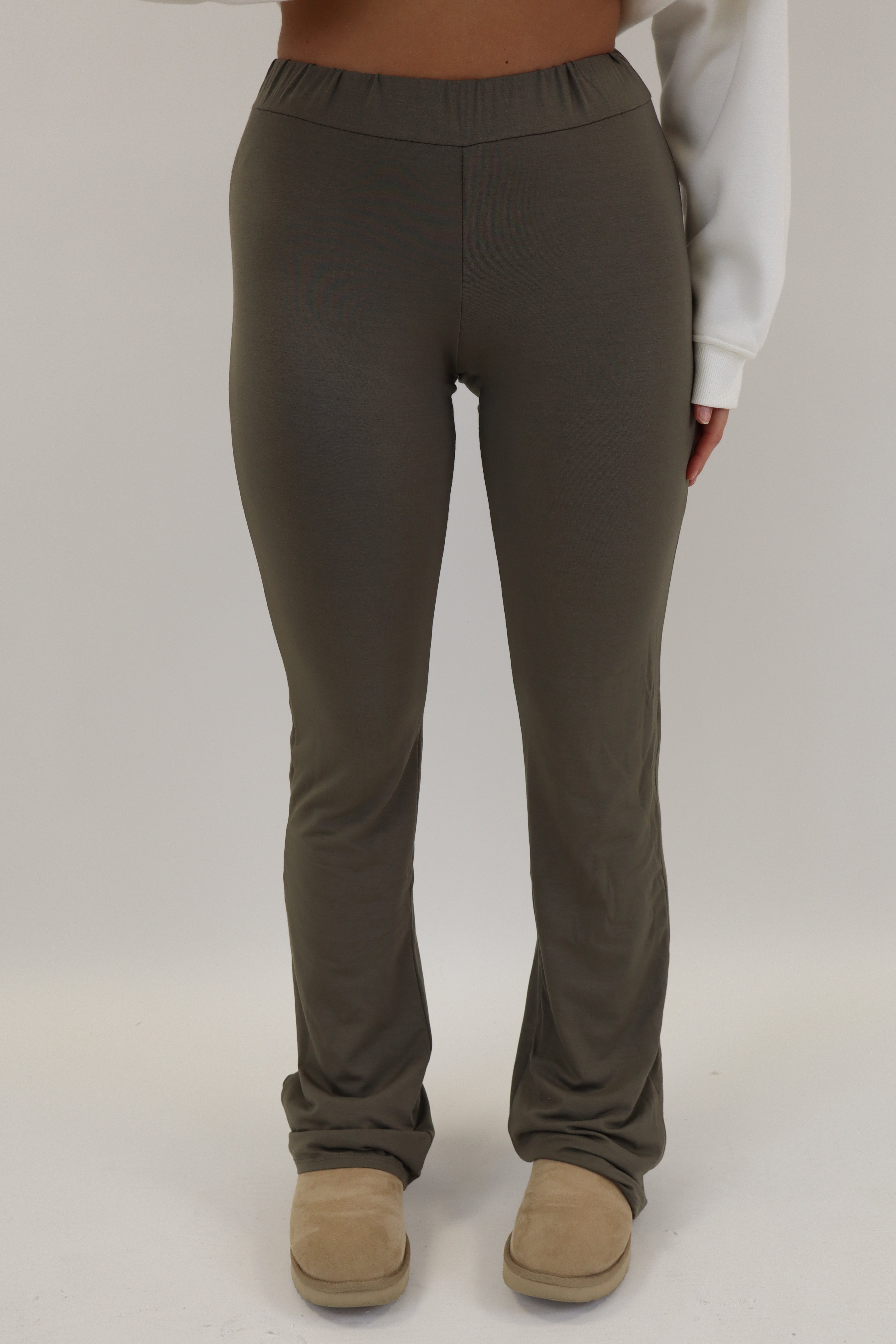 Loïs Comfy Pants Dark Taupe