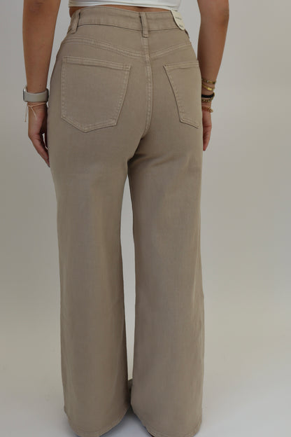Madelief Wide Leg Jeans -  Sand RD9031-8