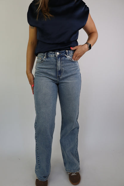 Martha Wide Leg Jeans W3368-7
