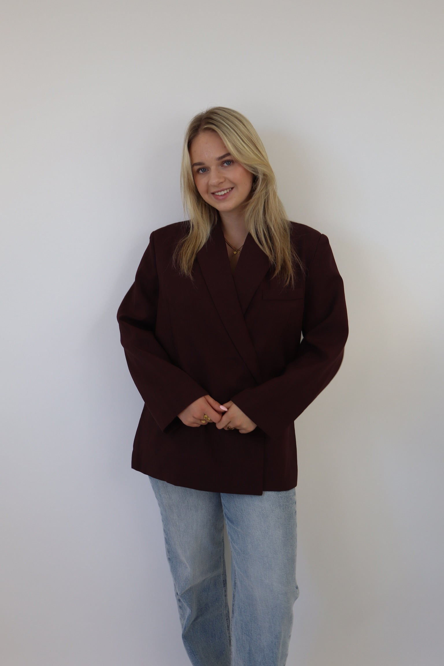 Julie Blazer Bordeaux
