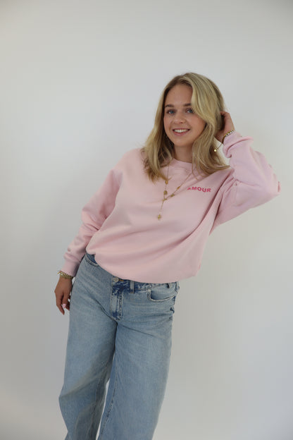 Amour Sweater - Roze