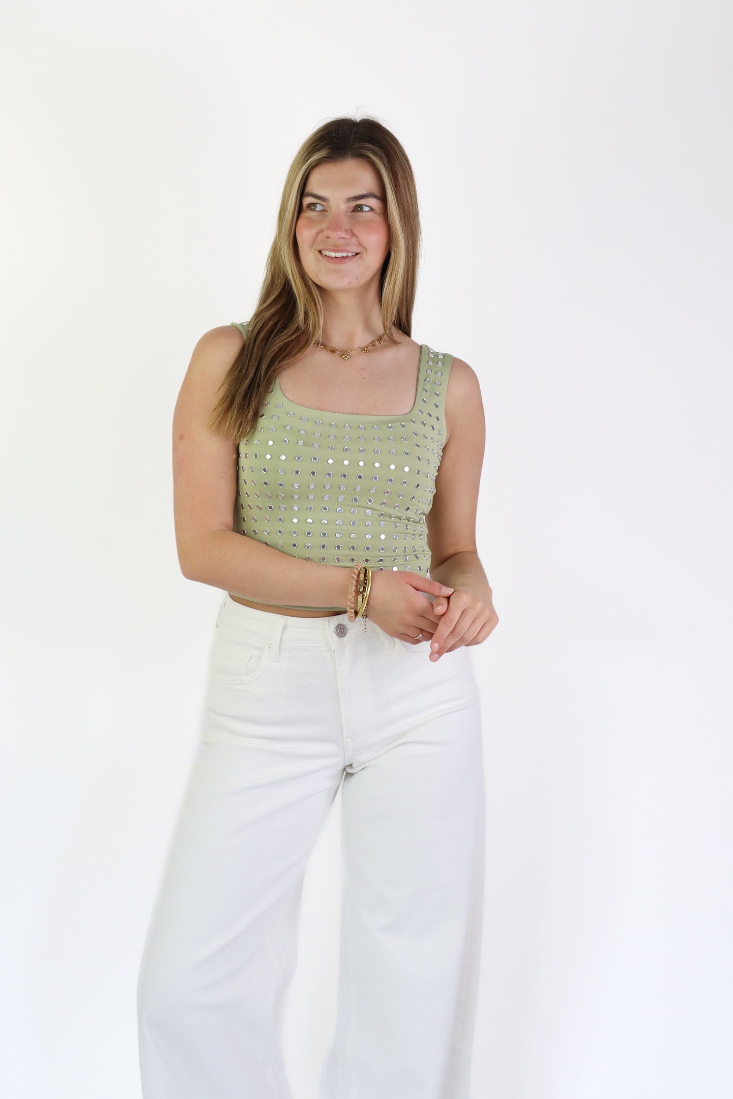 Juul Studs Top Olive | 13559