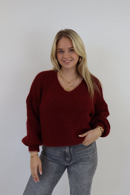 Soof Sweater Bordeaux