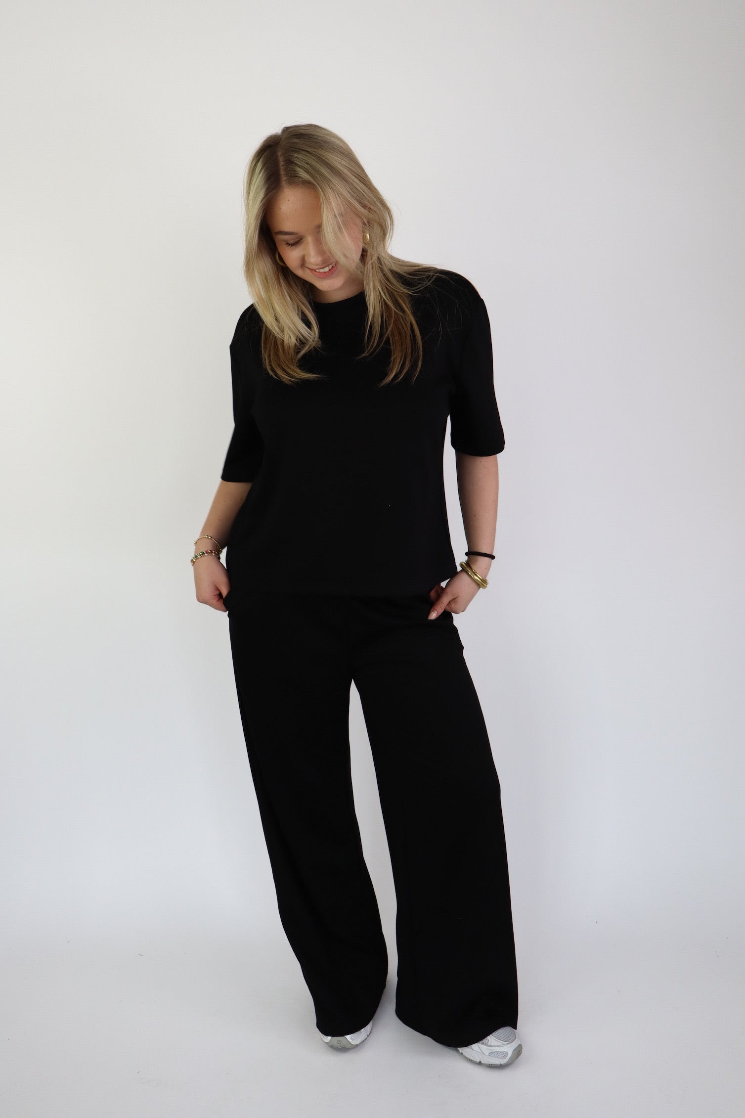 Yuki Two Piece Set Black