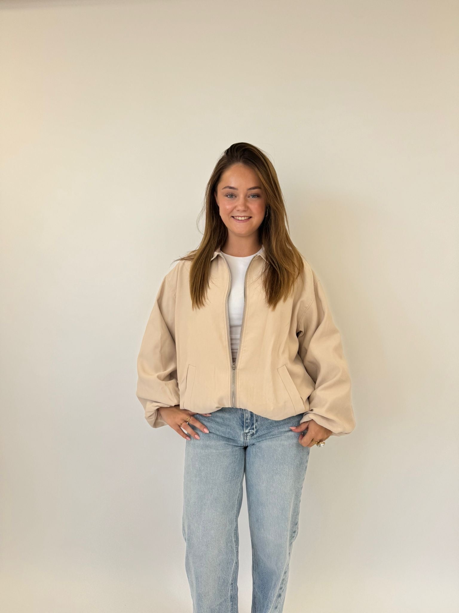 Imre Jacket Beige - Ambika