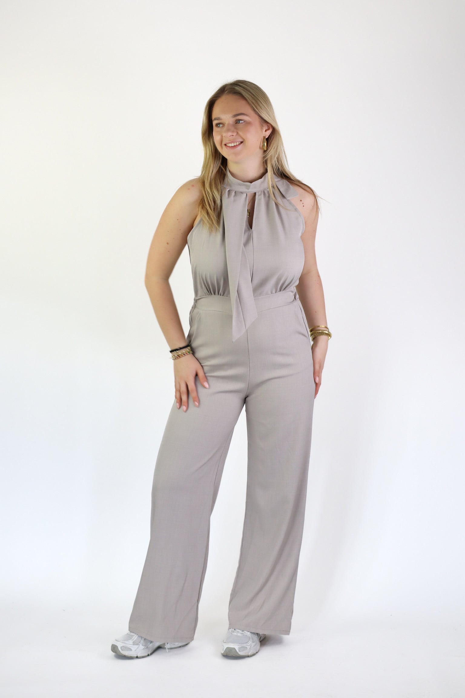 Maud Jumpsuit Taupe