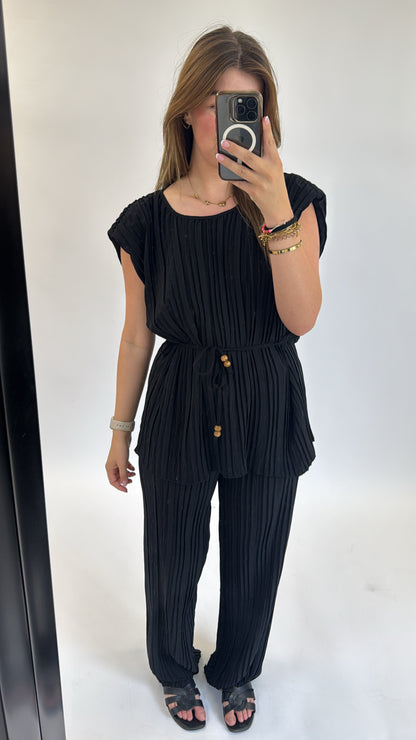 Fenna Two Piece Set Black