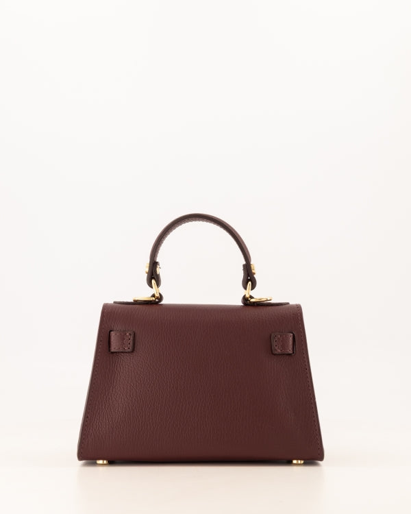 Grace Leather Bag Bordeaux