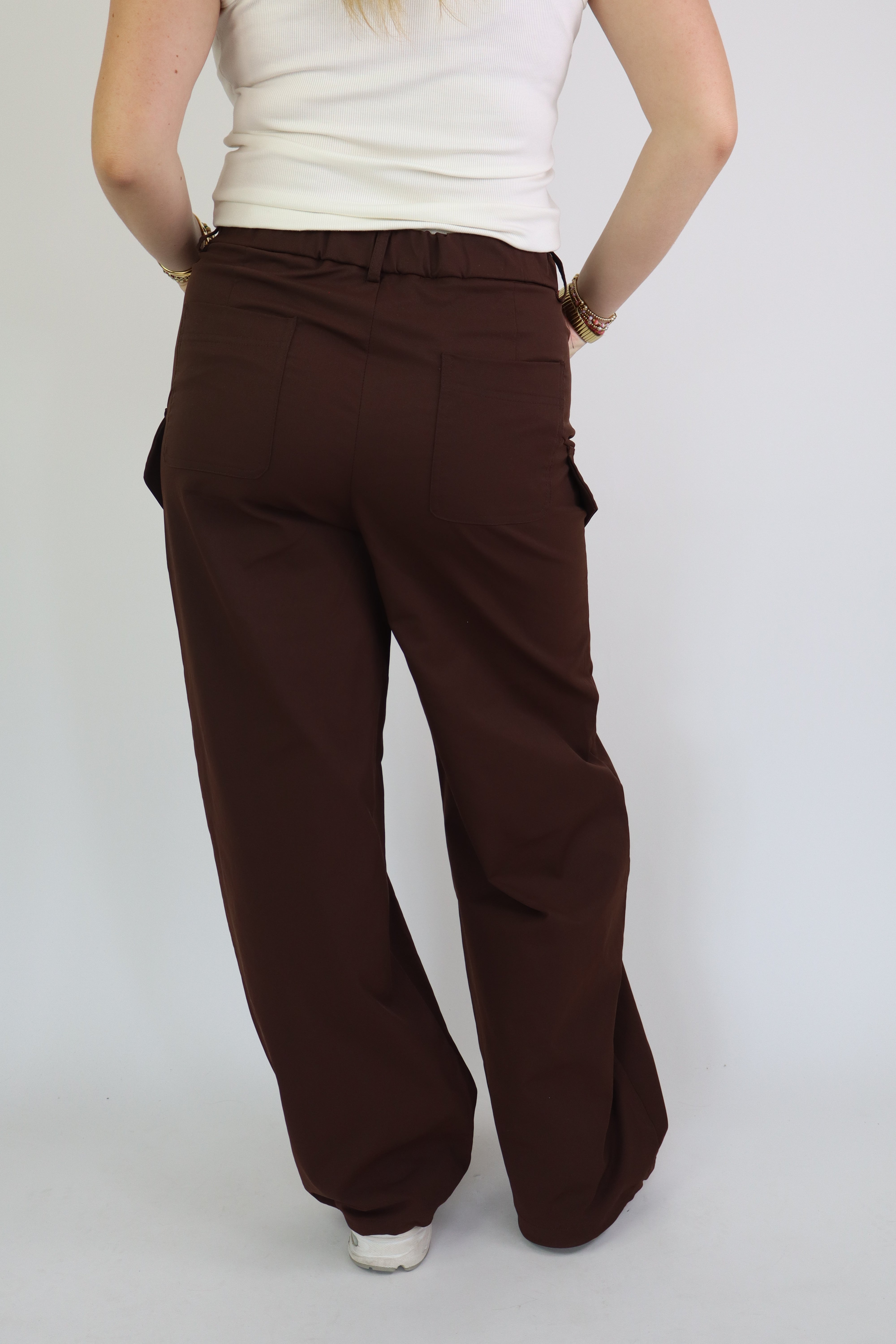 Sterre Cargo Pants Brown