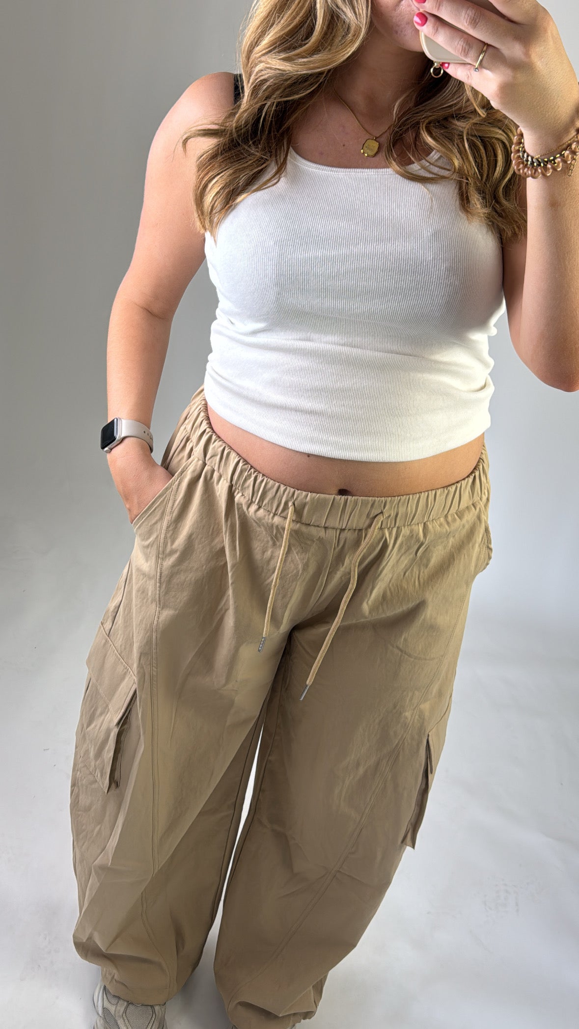 Marit Cargo Pants Taupe