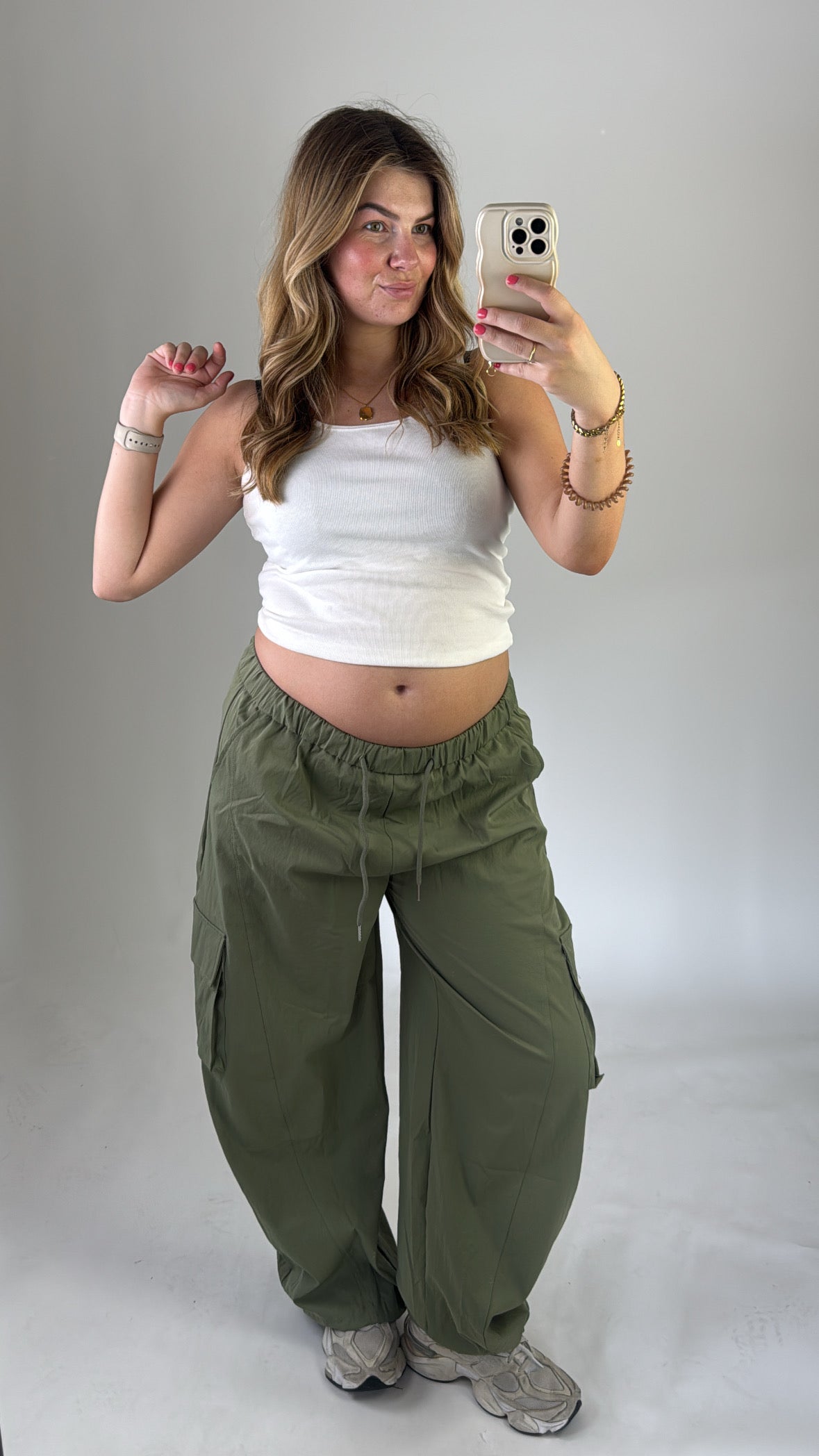 Marit Cargo Pants Green