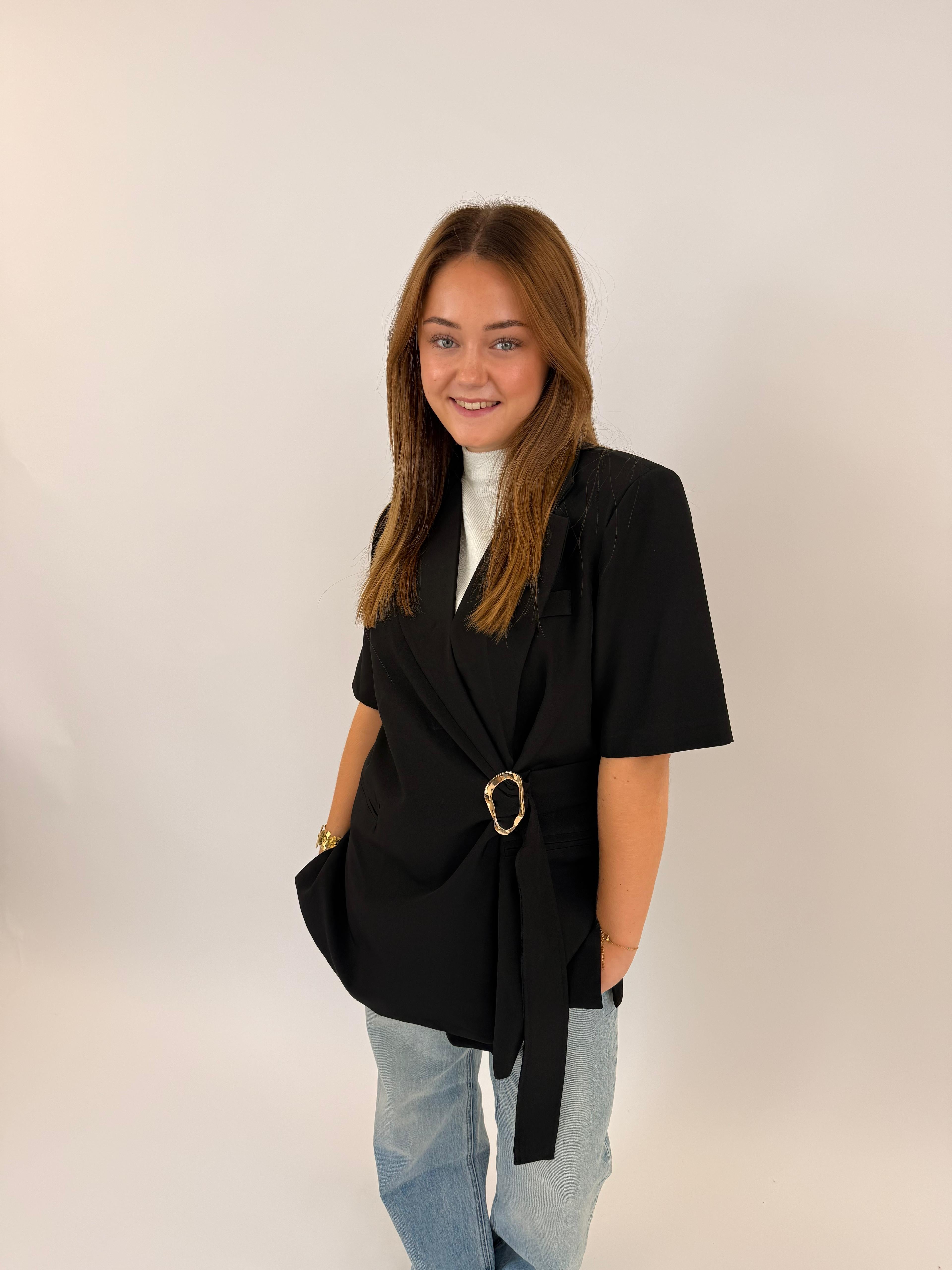 Loni Blazer Zwart