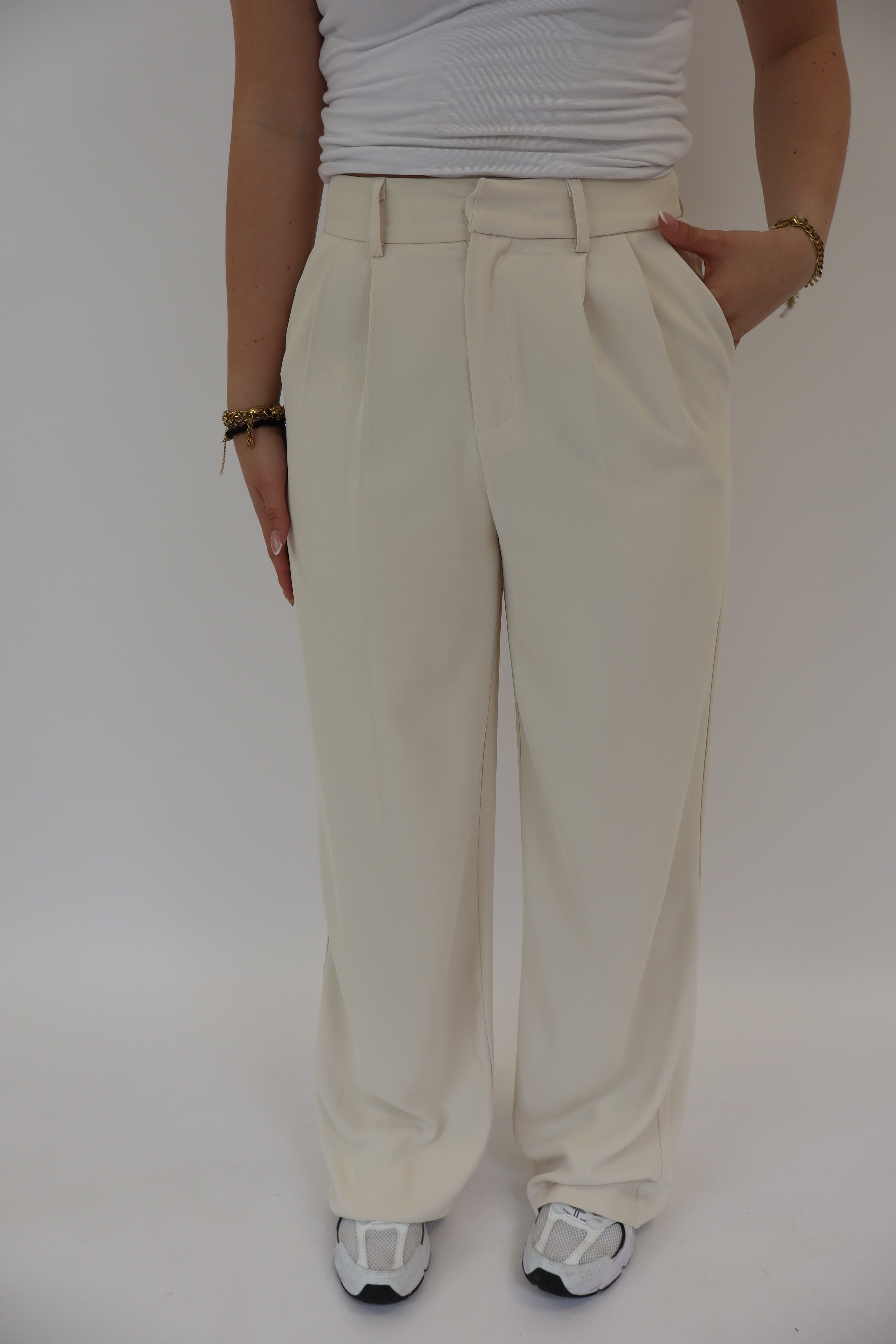 Yvette Pantalon Creme