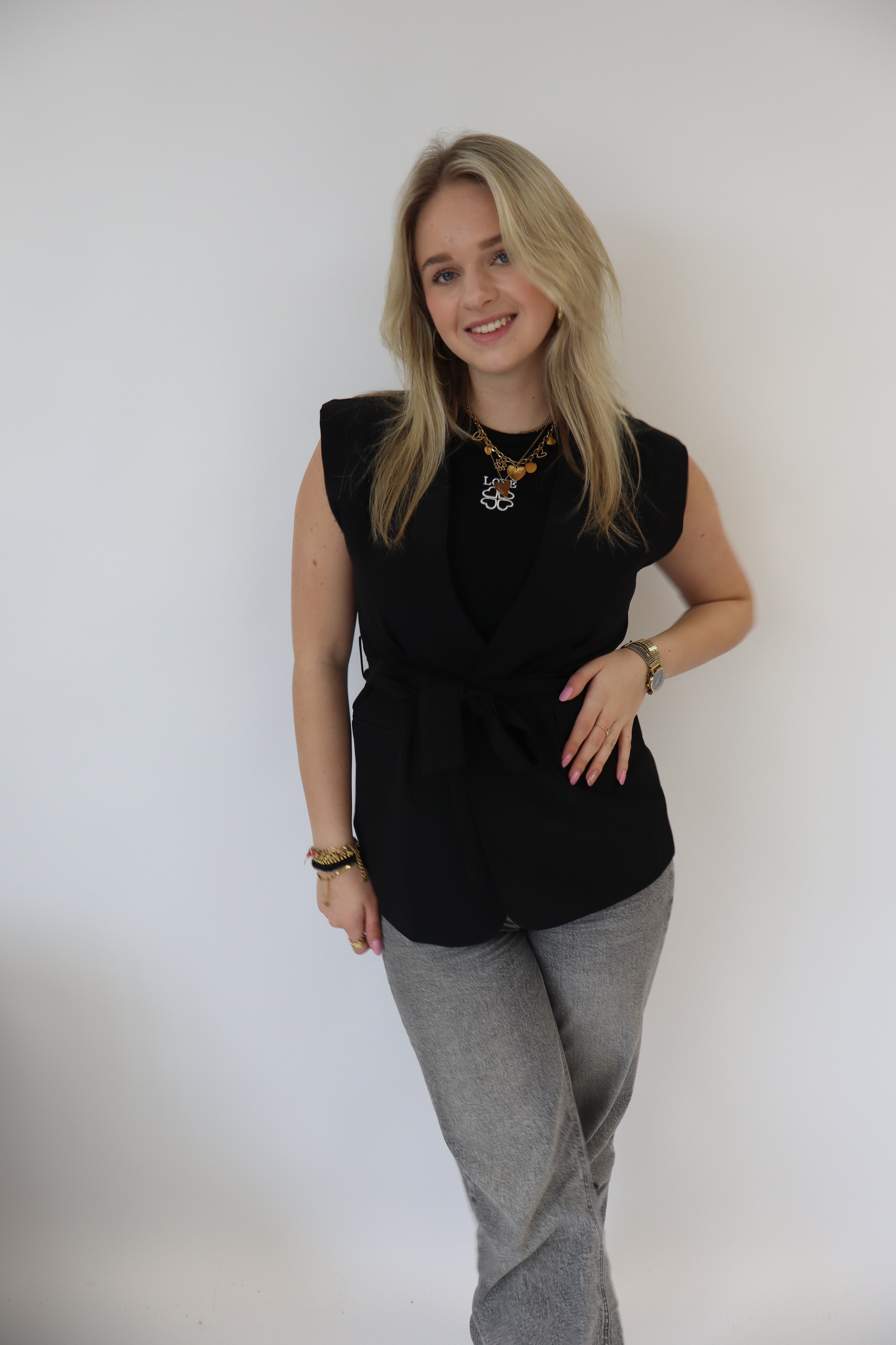 Kylie Gilet Black