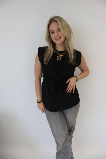 Kylie Gilet Black