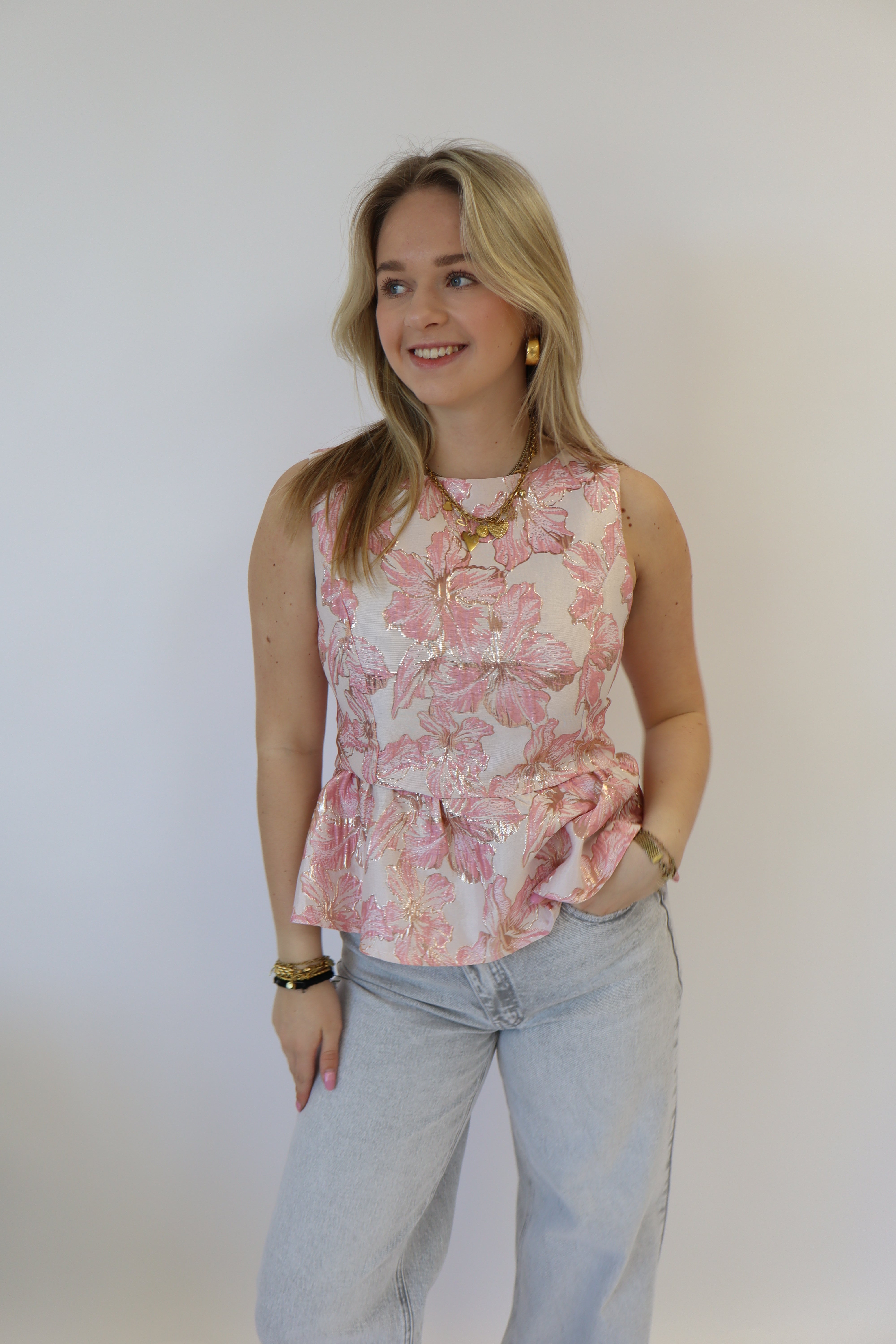 Flower Top Roze