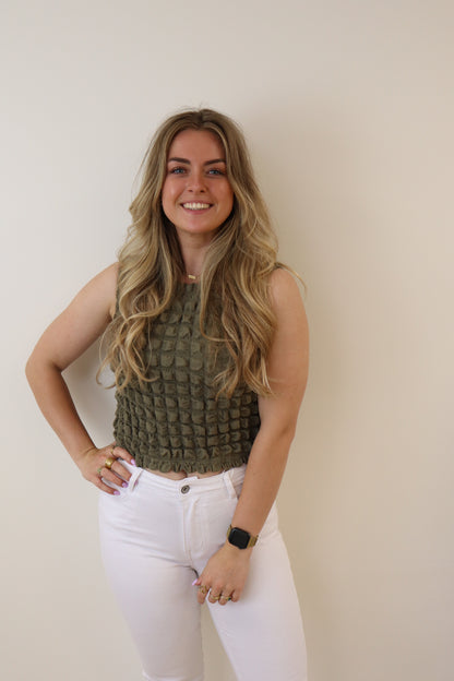 Merit Top Army Green