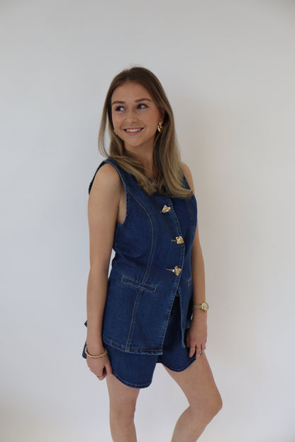 Jinthe Denim Gilet