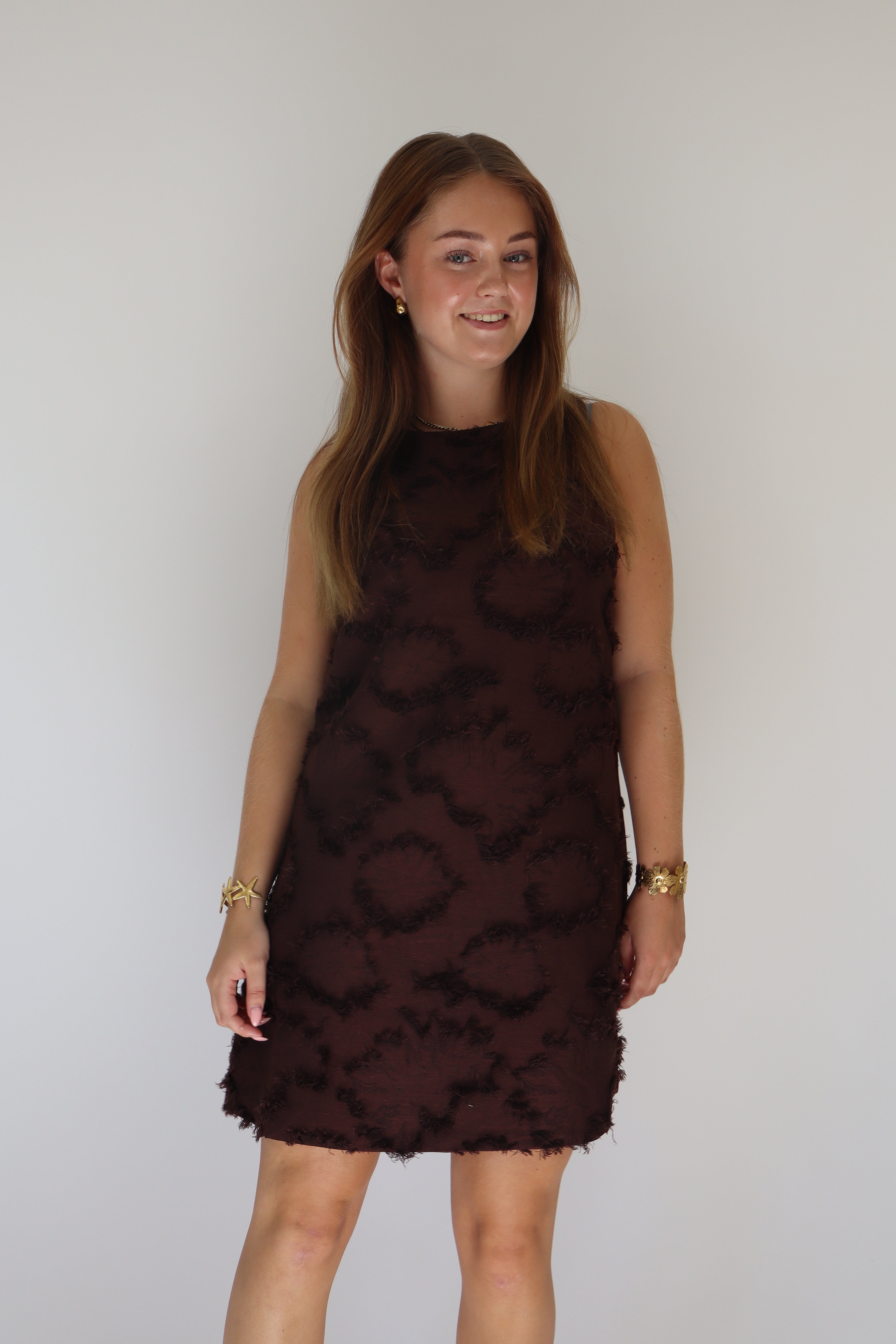 Isabella Dress Brown