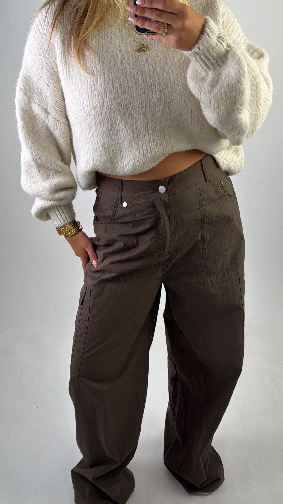 Ambika Caby Pants Brown