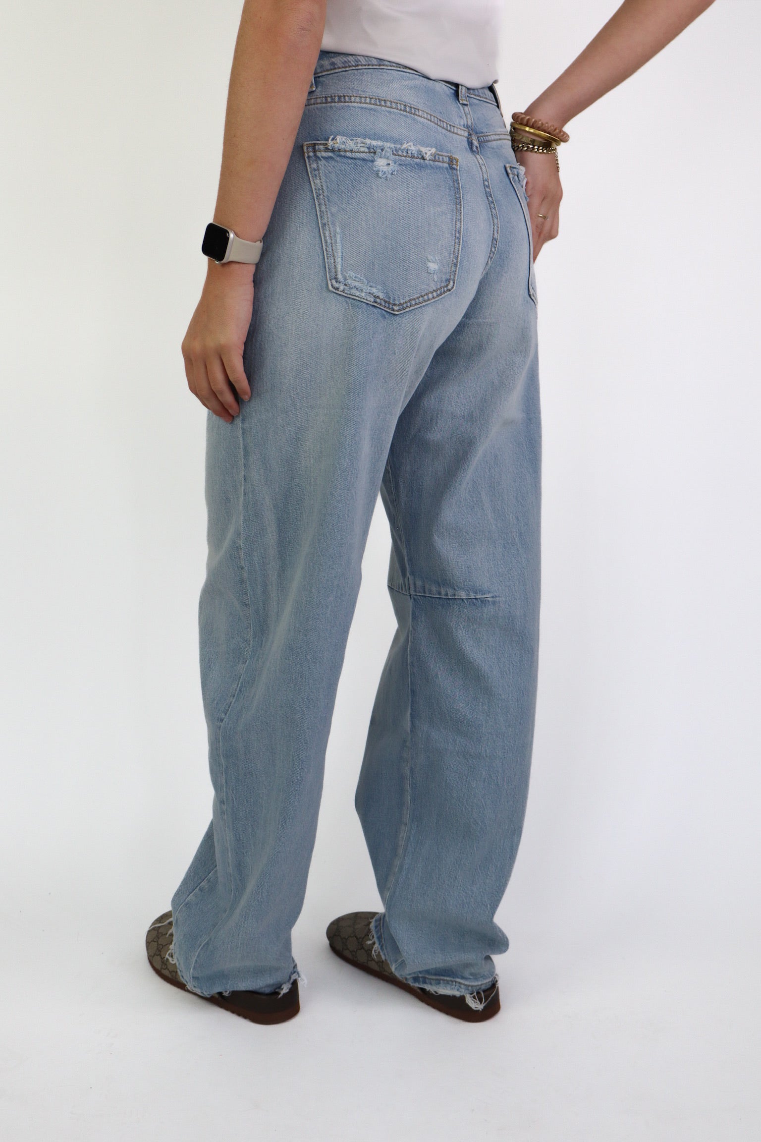 Barrel Fit Jeans W3837-1