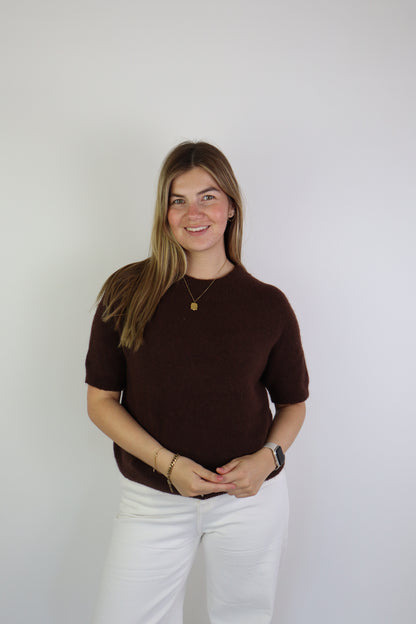 Alpaca Basic Top Brown