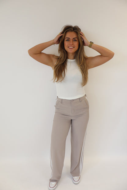 Gaby Pants Ambika Greige