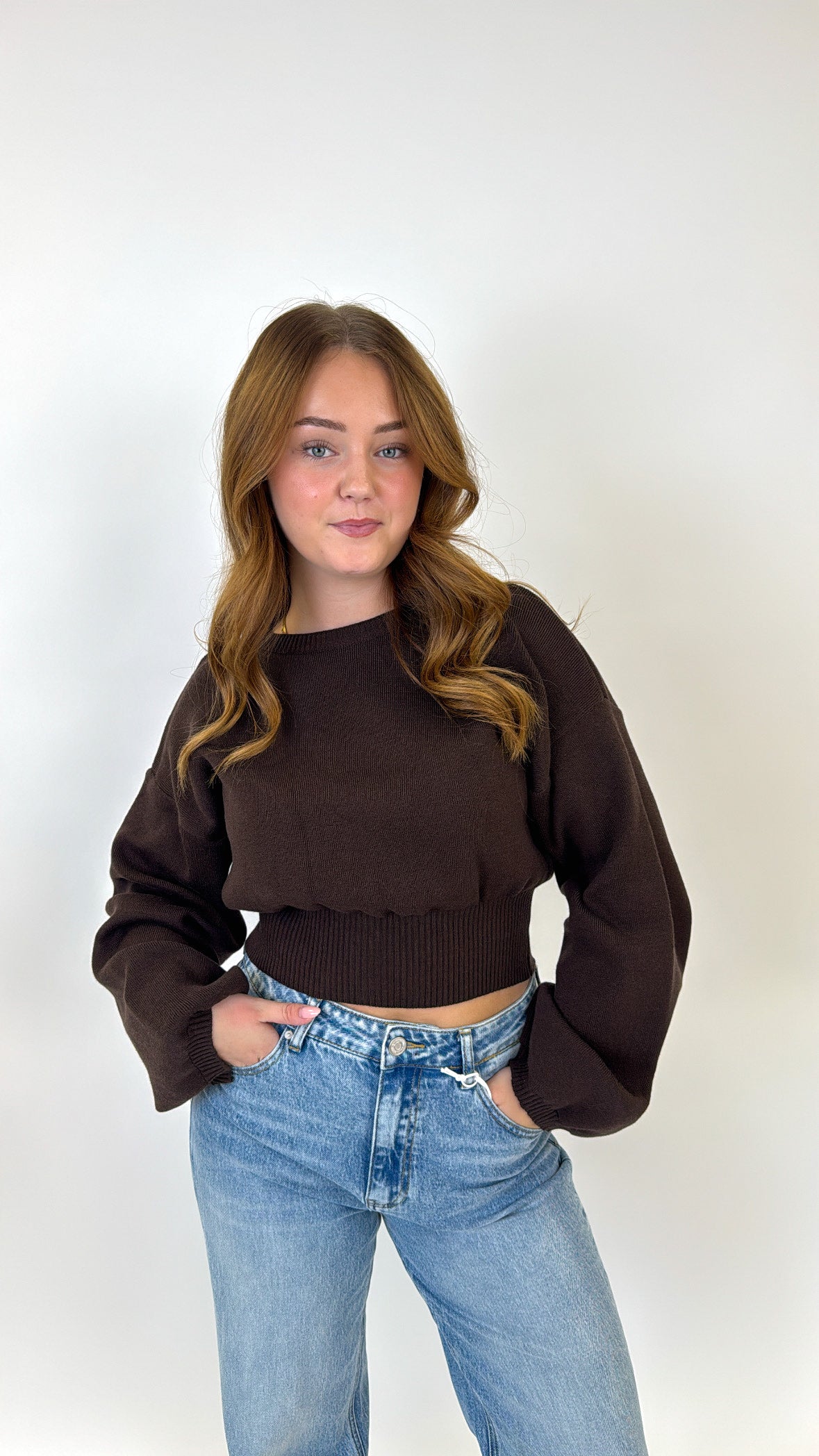 Sofia Sweater Brown