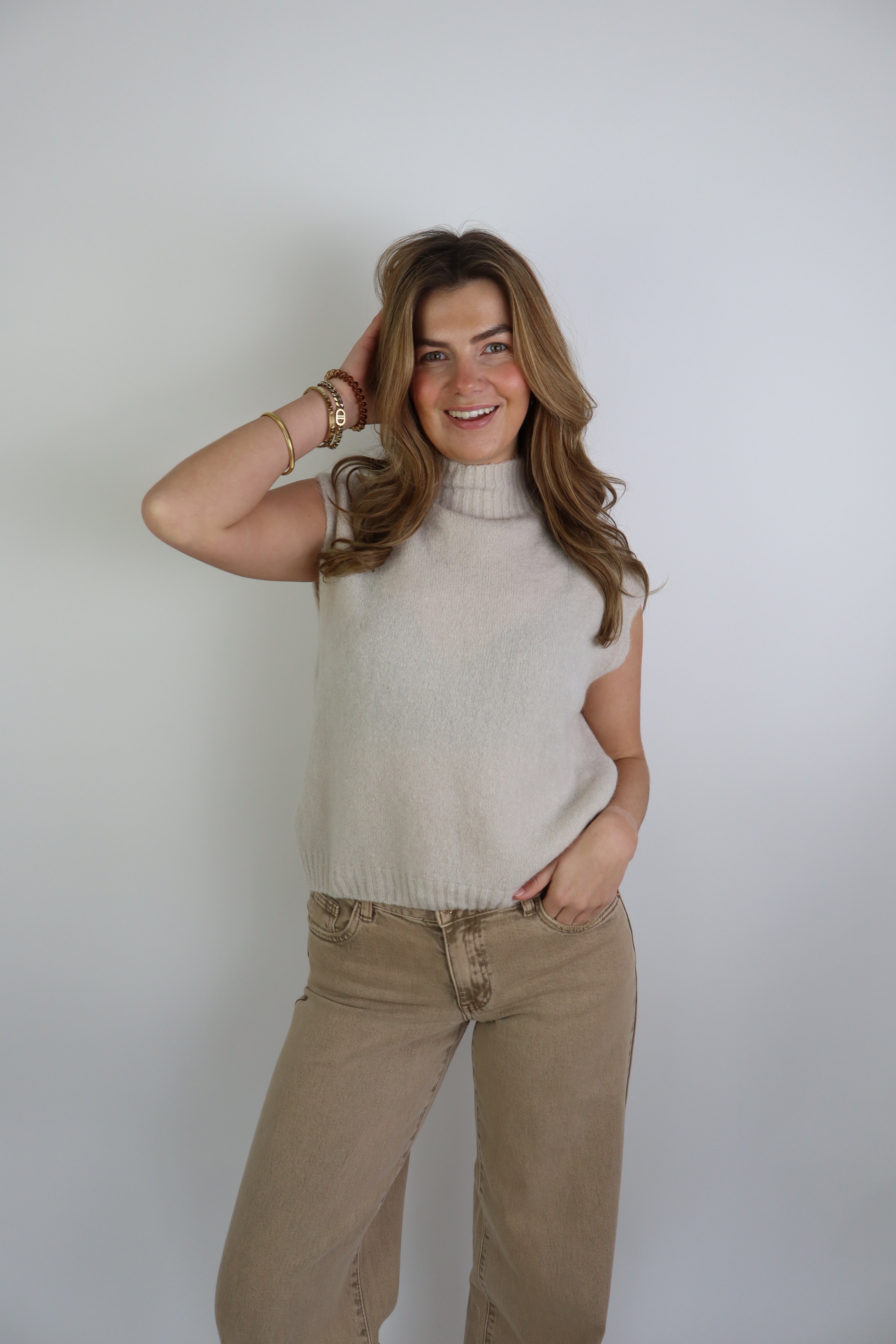 Rosalie Top Beige