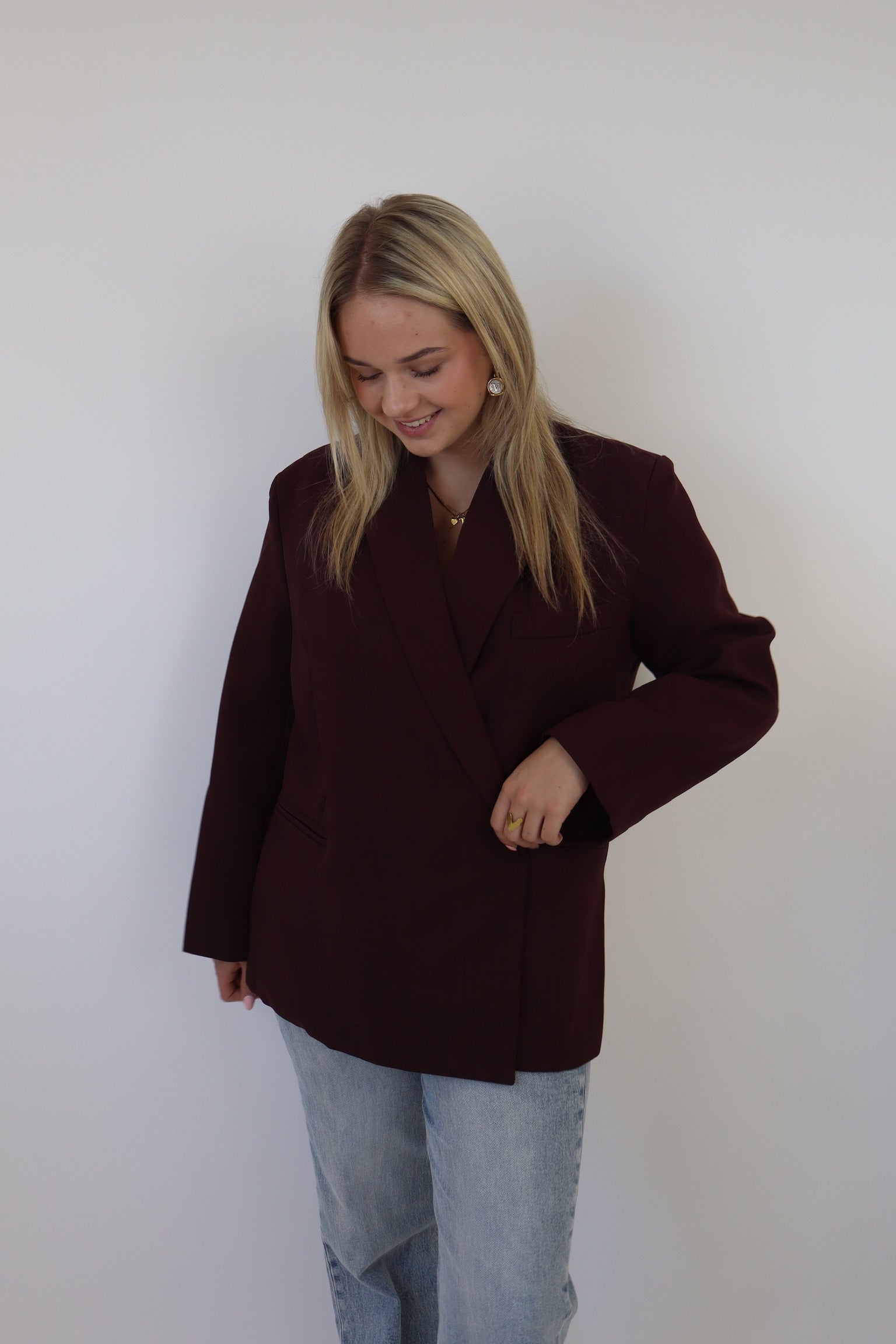 Julie Blazer Bordeaux