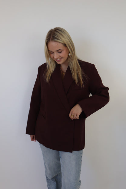 Julie Blazer Bordeaux