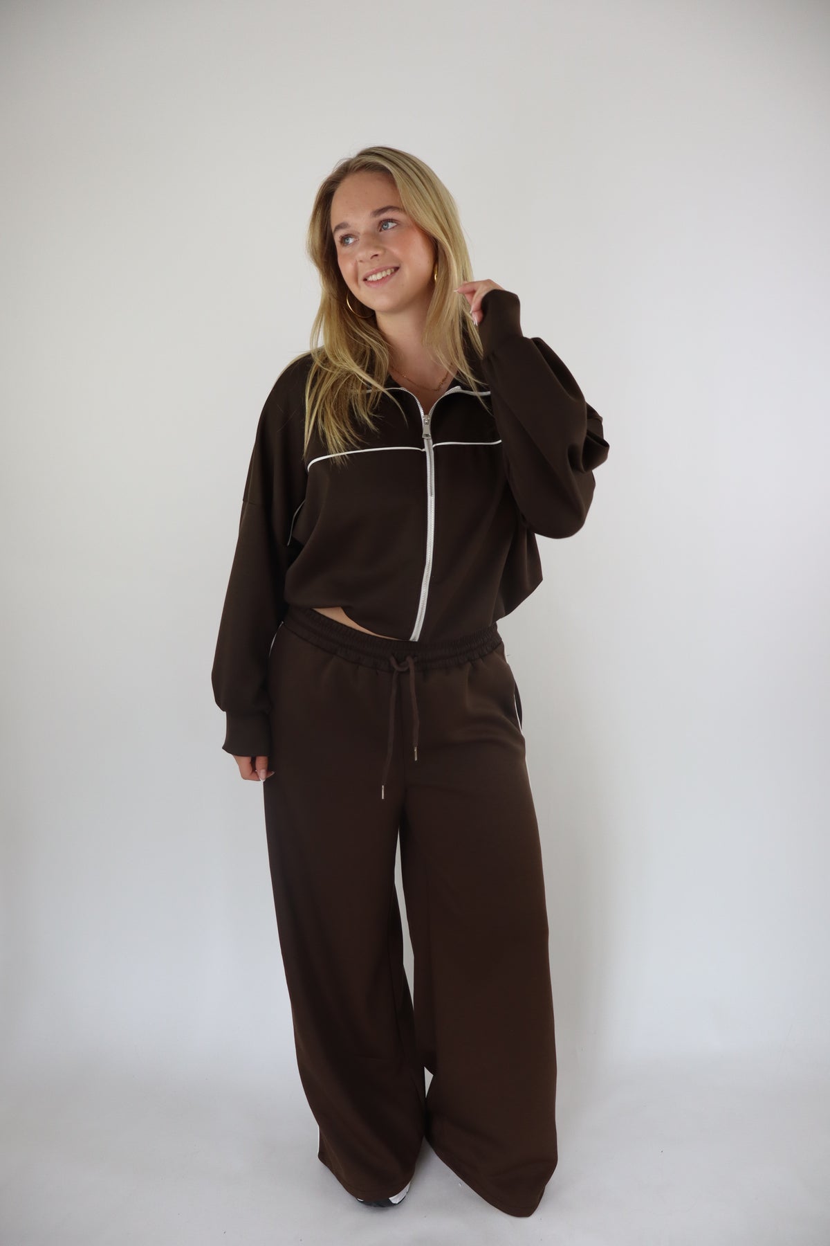 Christel Jogging Set Brown